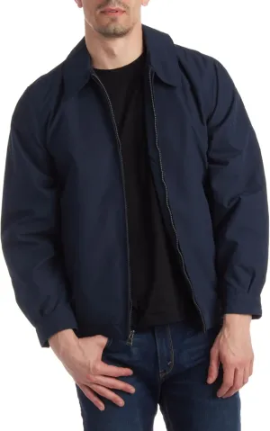 Perry Ellis Mens Golf Jacket - Lightweight Microfiber Water Resistant Windbreaker Jacket for Men with Cinched Waist (S-XL)
