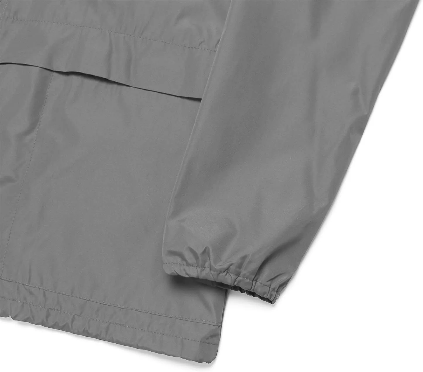 PESION Women's Waterproof Raincoat Lightweight Rain Jacket Hooded Windbreaker with Pocket for Outdoor