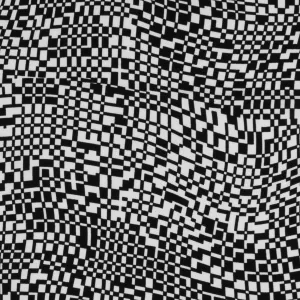 Printed Crepe Knit - TRICIA - 003 - Black