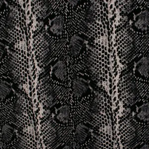 Printed knit - WILD LIFE - Snake - Grey