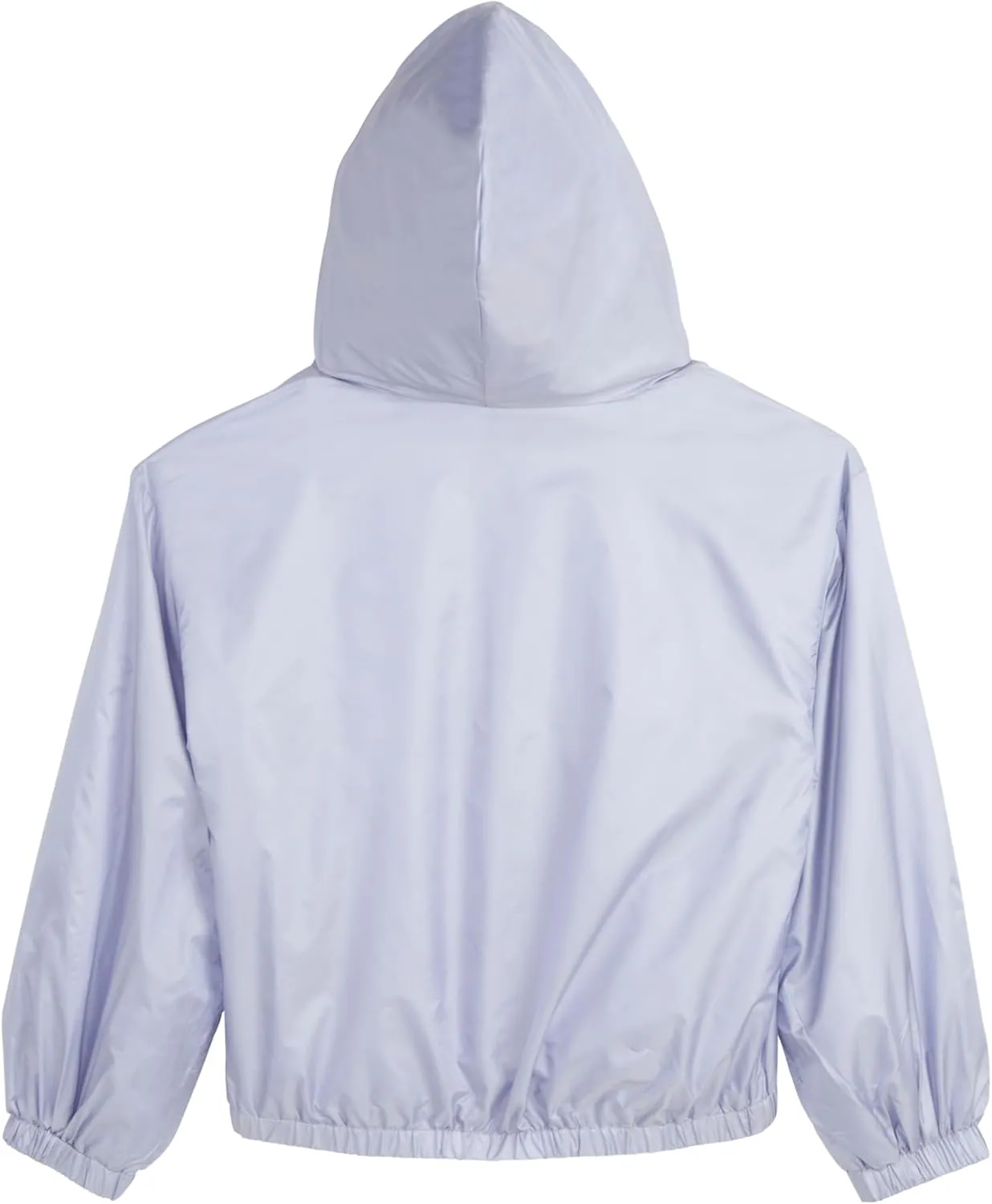 PUMA Girls' Windbreaker Jacket, Zip Up Closure, Lightweight