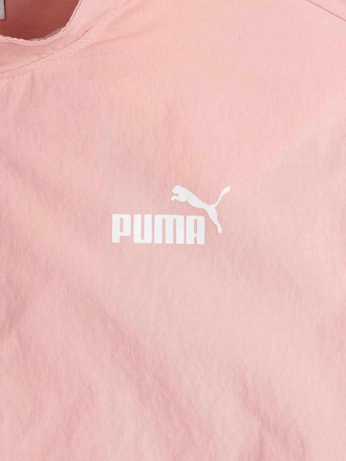 PUMA Girls' Windbreaker Jacket, Zip Up Closure, Lightweight
