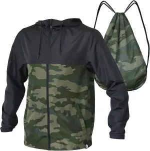 Quikflip 2-in-1 Reversible Backpack Jacket (As Seen on Shark Tank) Unisex Dryflip Windbreaker