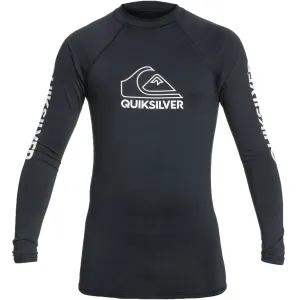 Quiksilver Kids On Tour UPF 50 Rash Vest - Black
