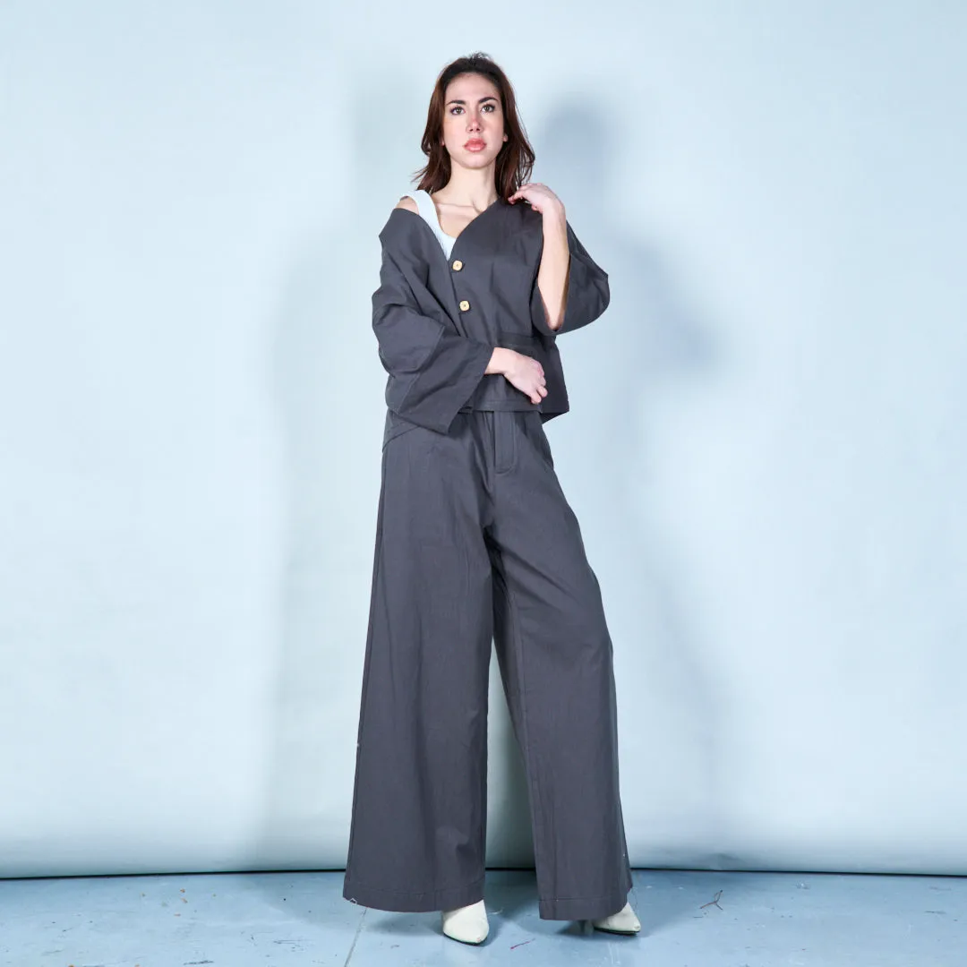 Relaxed-fit straight trousers wholesale