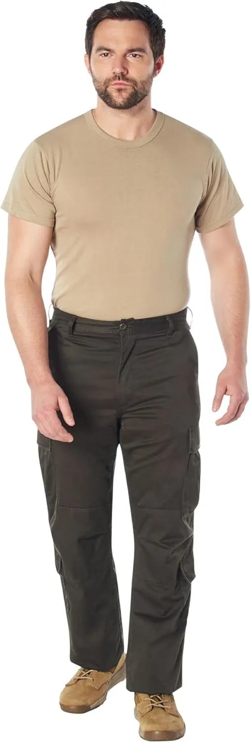 Rothco Vintage Paratrooper Fatigue Pants Vintage Cargo Pants Camouflage Pants