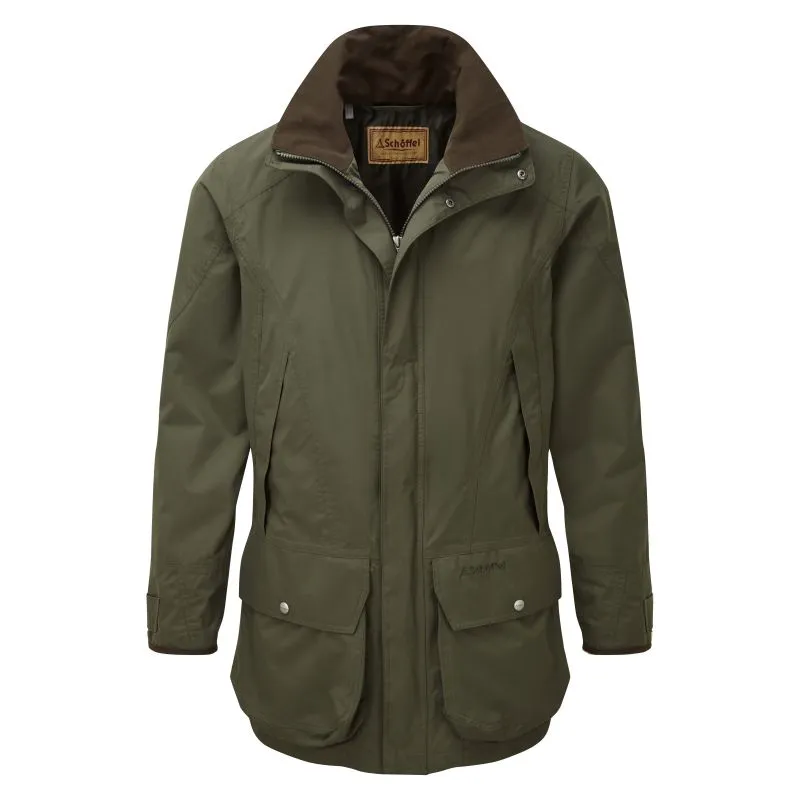 Schoffel Mens Ptarmigan Ultralight II Waterproof Coat - Forest