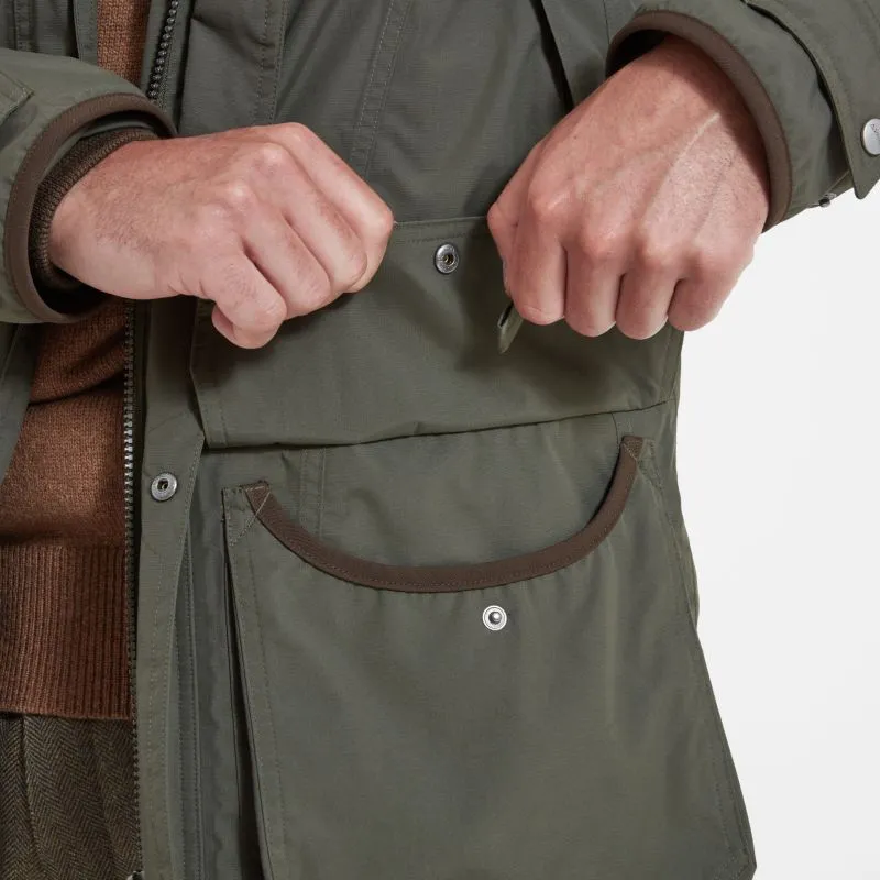 Schoffel Mens Ptarmigan Ultralight II Waterproof Coat - Forest