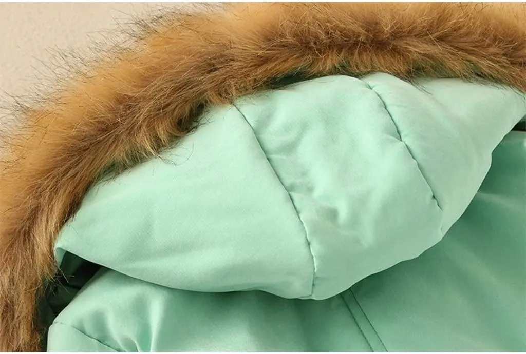 SGASY Women's Winter Coats Fleece Lined Zip Up Jacket Long Winter Warm Fuzzy Coat Windproof Hoodie Outwear with Pockets