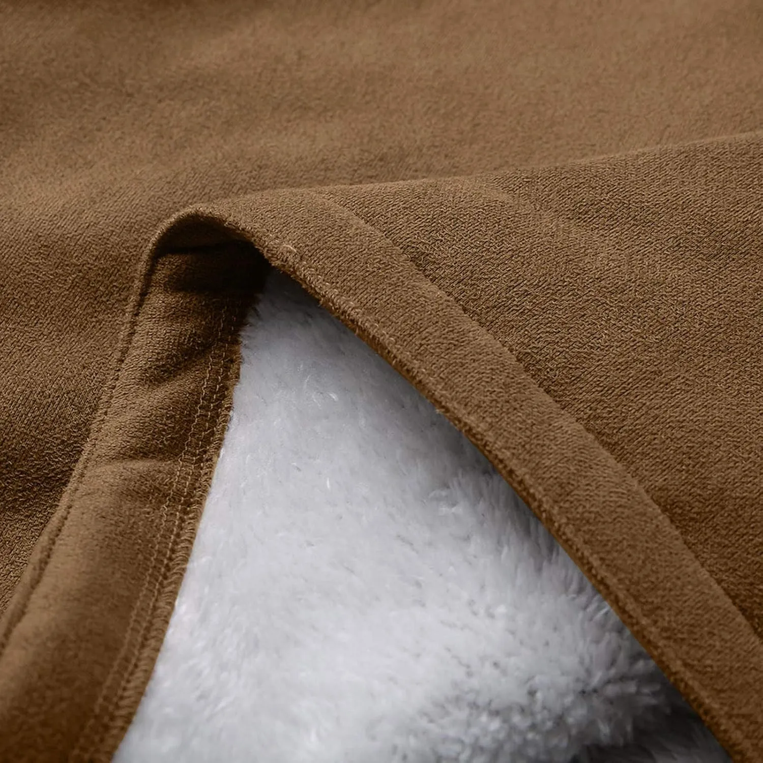 SHAOBGE Womens Plus Size Winter Coats Warm Sherpa Fleece Lined Jackets Hooded Parka Faux Suede Pea Coat Outerwear 2024