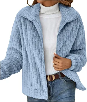 SHAOBGE Women'S Winter Coats Fleece Bed Jacket Fleece Lined Hoodie Women Womens Fall Jackets