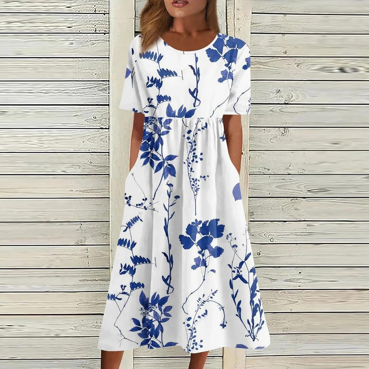 Spring Dresses for Women 2025 Womens Summer Dresses Casual Floral Print Dresses for Women Boho