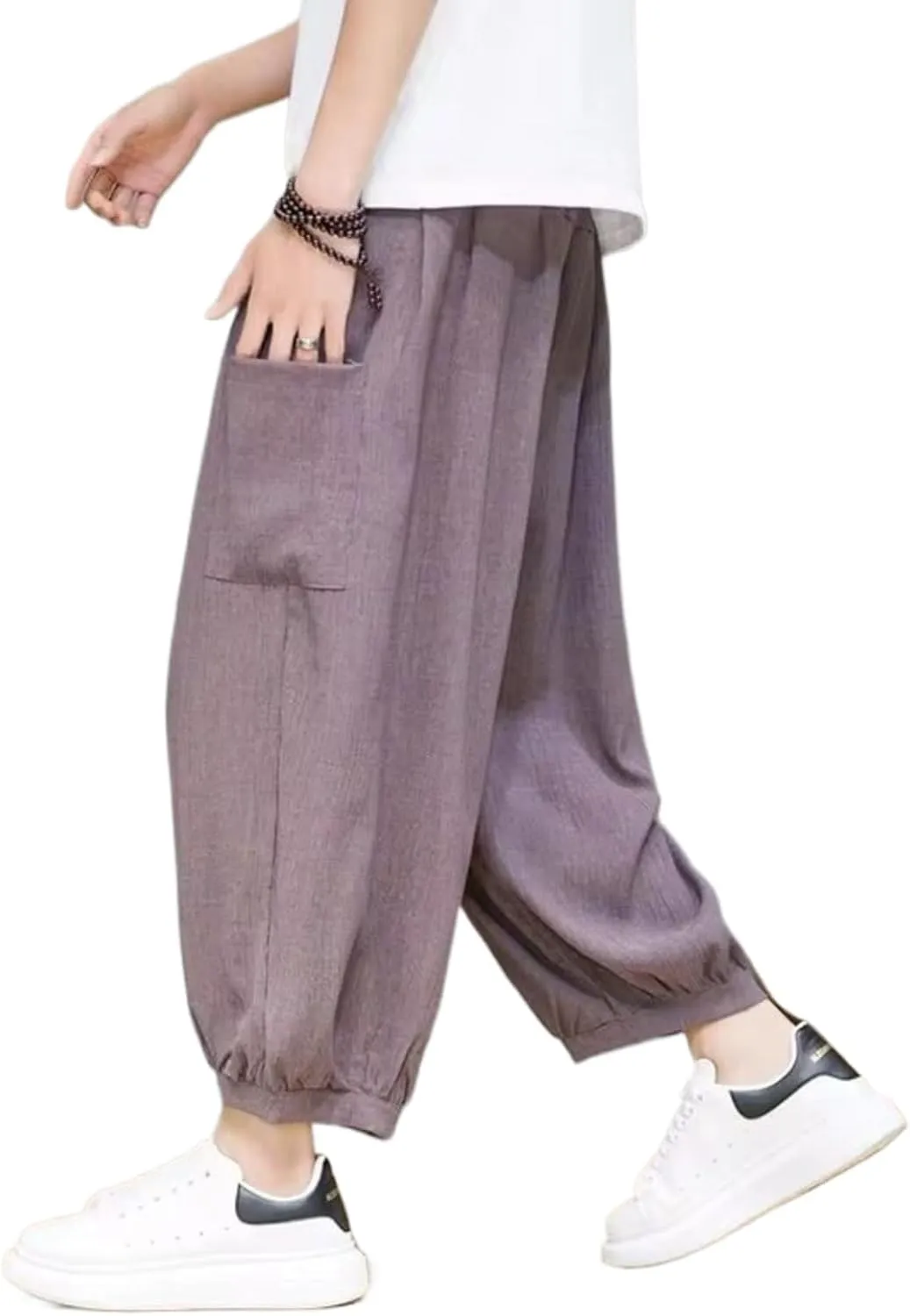 Summer Men Harem Pants Pencil Pants Trousers