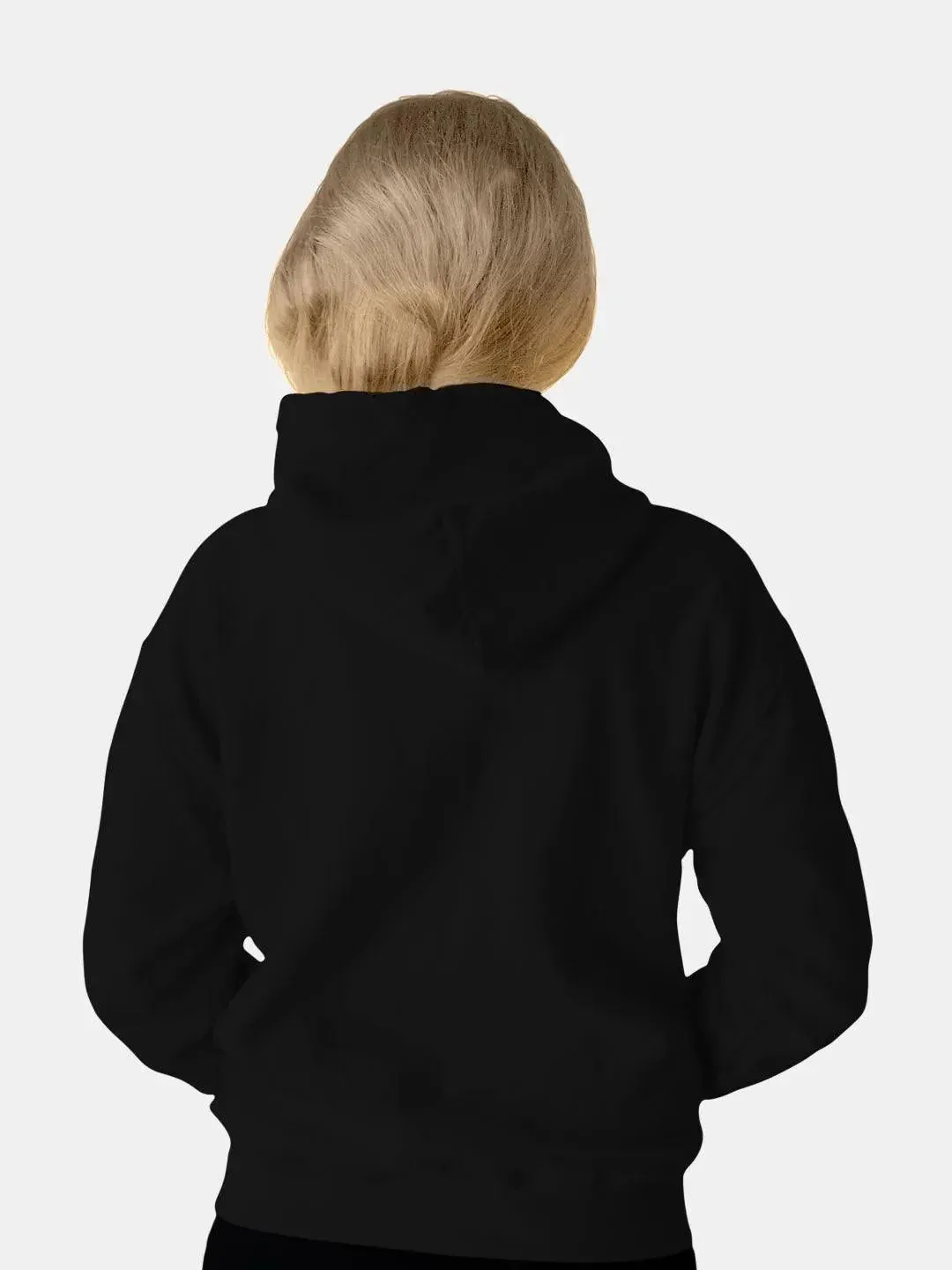 Syrax - Women Hoodie  Black Colour (No Cod Allowed On This Product)- Prepaid Orders Only