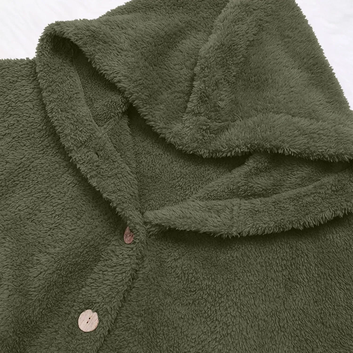 TARIENDY Bed Jackets for Women Women's Soft Fleece Lined Jackets Long Sleeve Coats Button Down Cozy Outerwear 2025 Winter