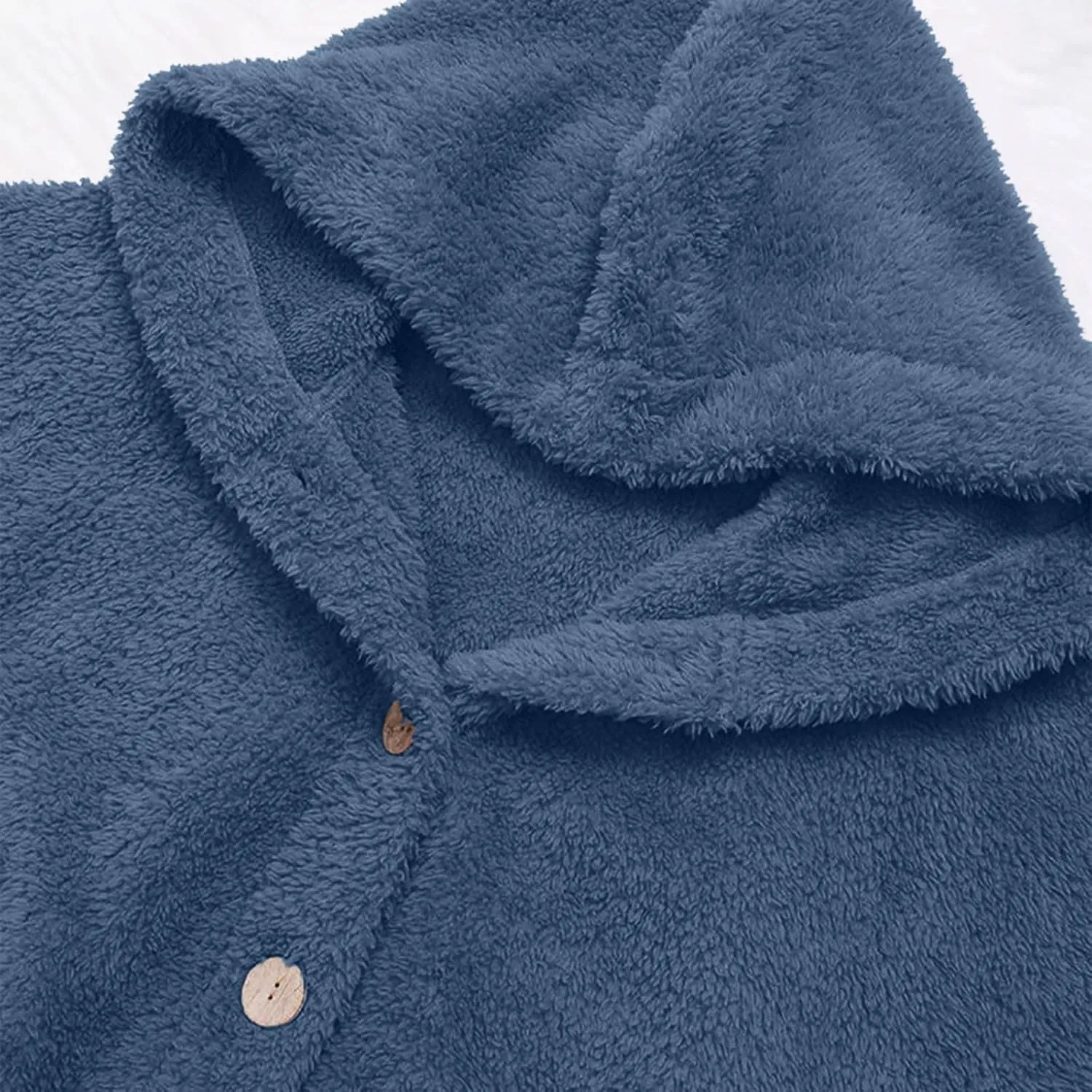 TARIENDY Bed Jackets for Women Women's Soft Fleece Lined Jackets Long Sleeve Coats Button Down Cozy Outerwear 2025 Winter