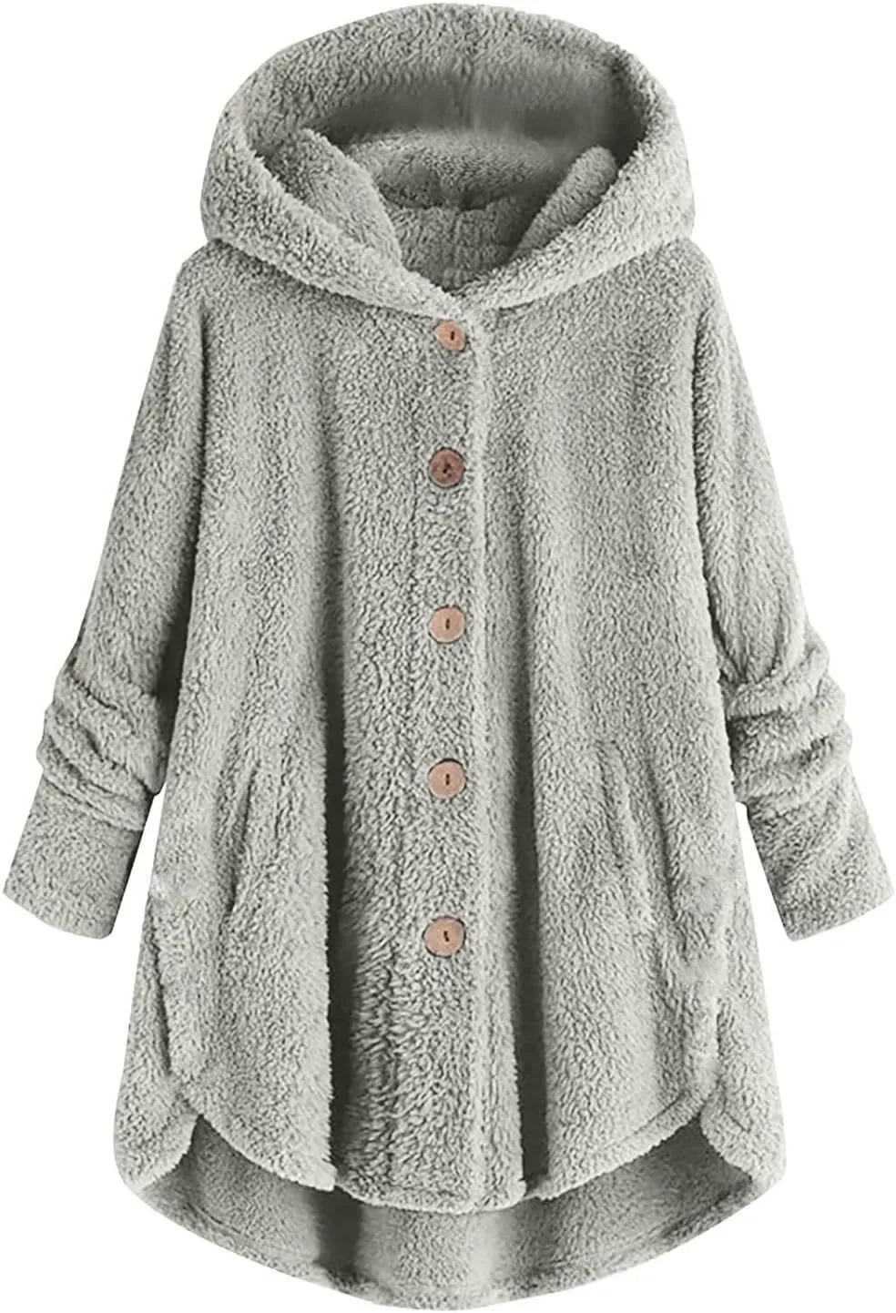 TARIENDY Bed Jackets for Women Women's Soft Fleece Lined Jackets Long Sleeve Coats Button Down Cozy Outerwear 2025 Winter
