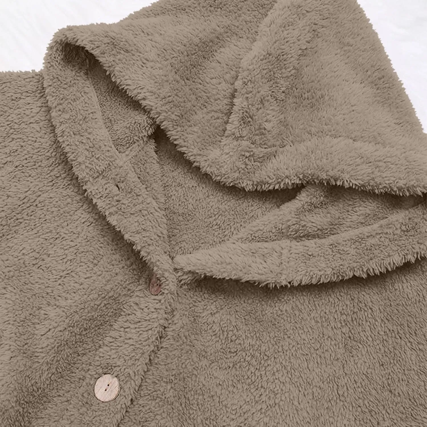 TARIENDY Bed Jackets for Women Women's Soft Fleece Lined Jackets Long Sleeve Coats Button Down Cozy Outerwear 2025 Winter