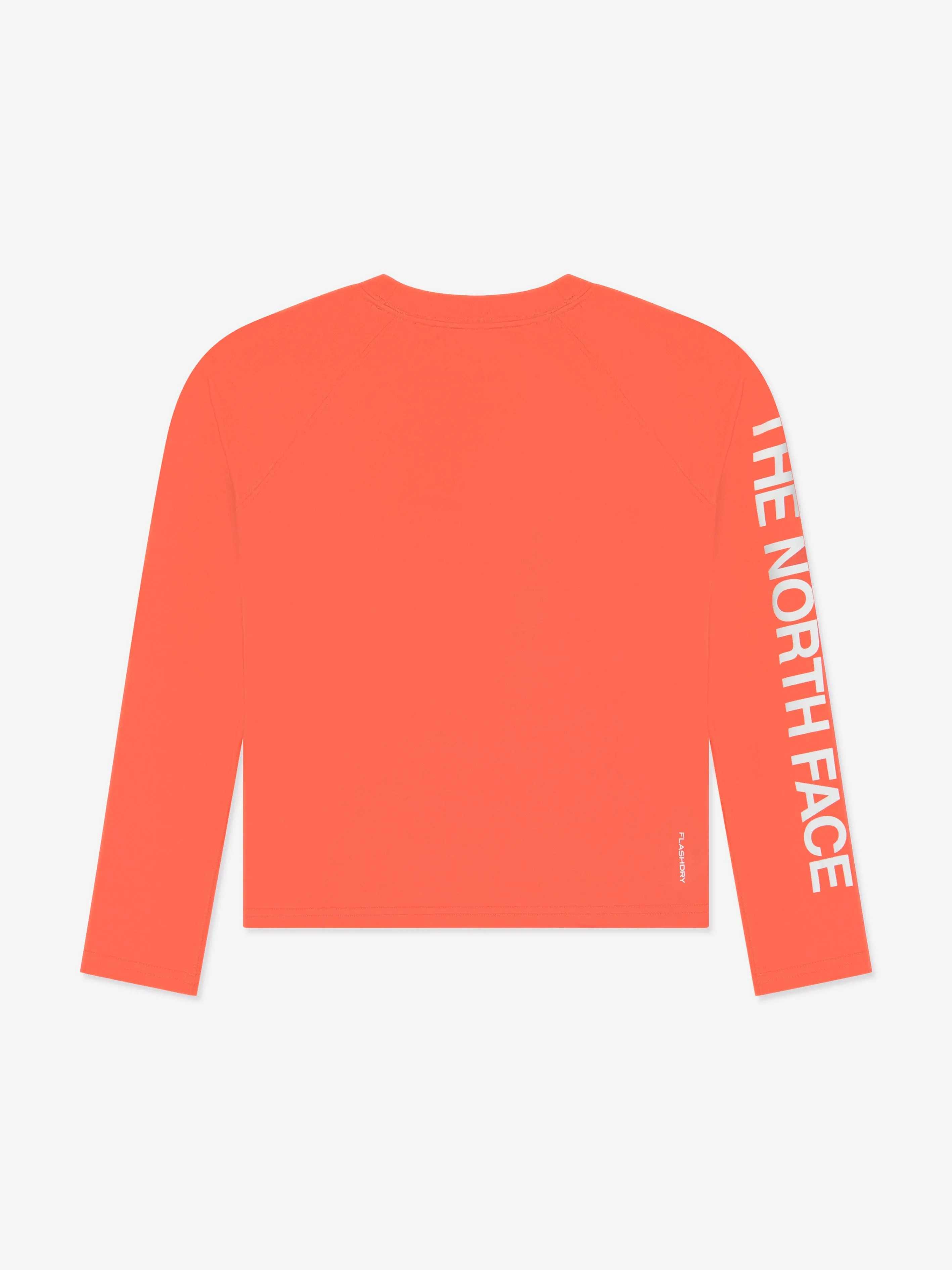 The North Face Boys Amphibious Long Sleeve Sun Top in Orange