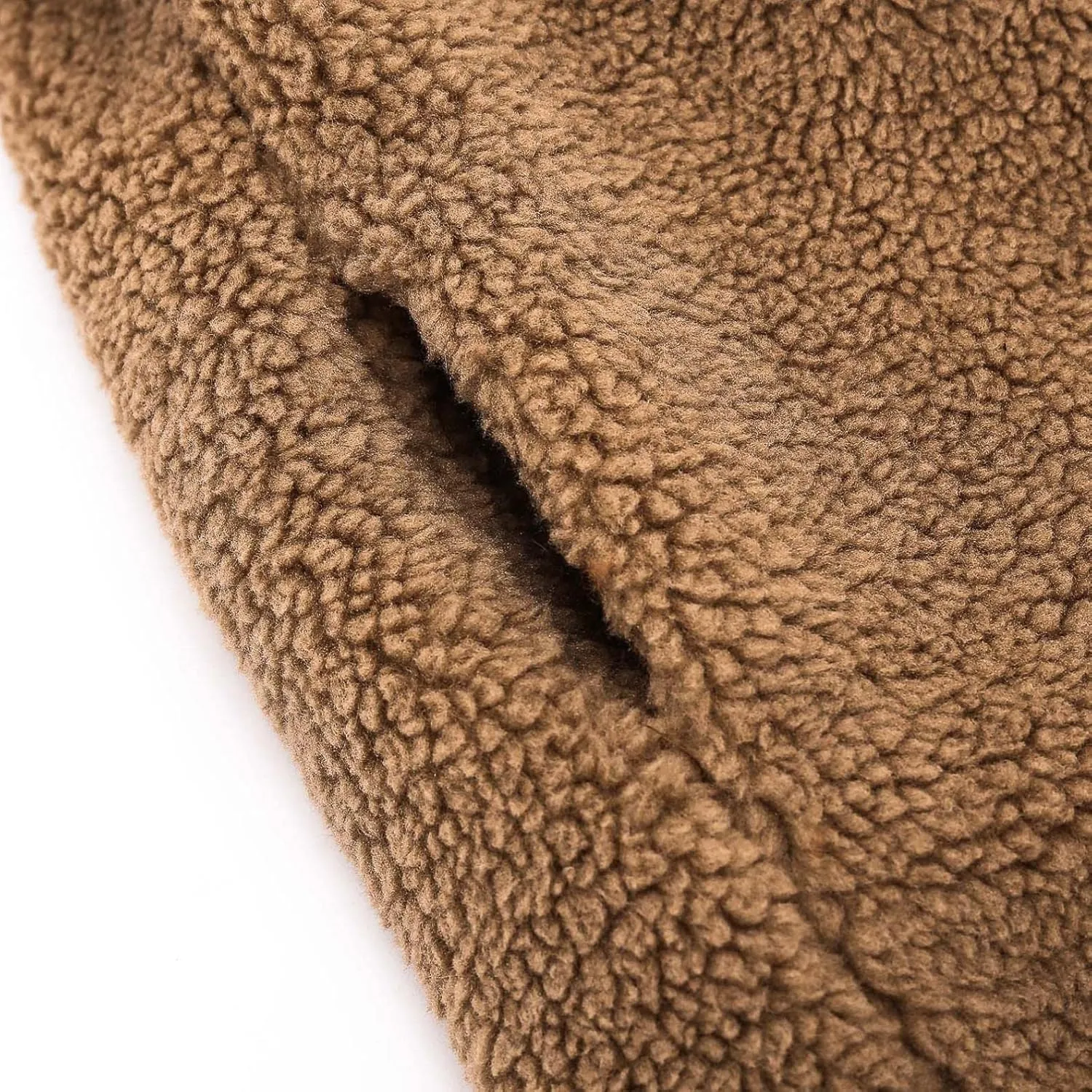 Toddler Baby Girls Duffle Overcoat Winter Fleece Sherpa Jacket Windproof Thick Cardigan Trench Lapel Parka Coat for Kids
