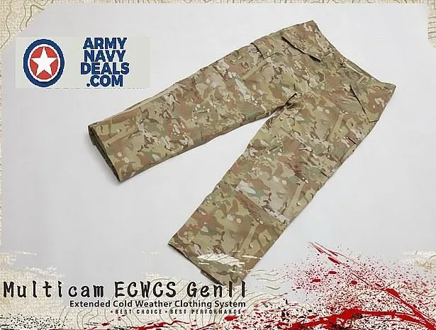 War Armor GEN II ECWCS Multicam Set
