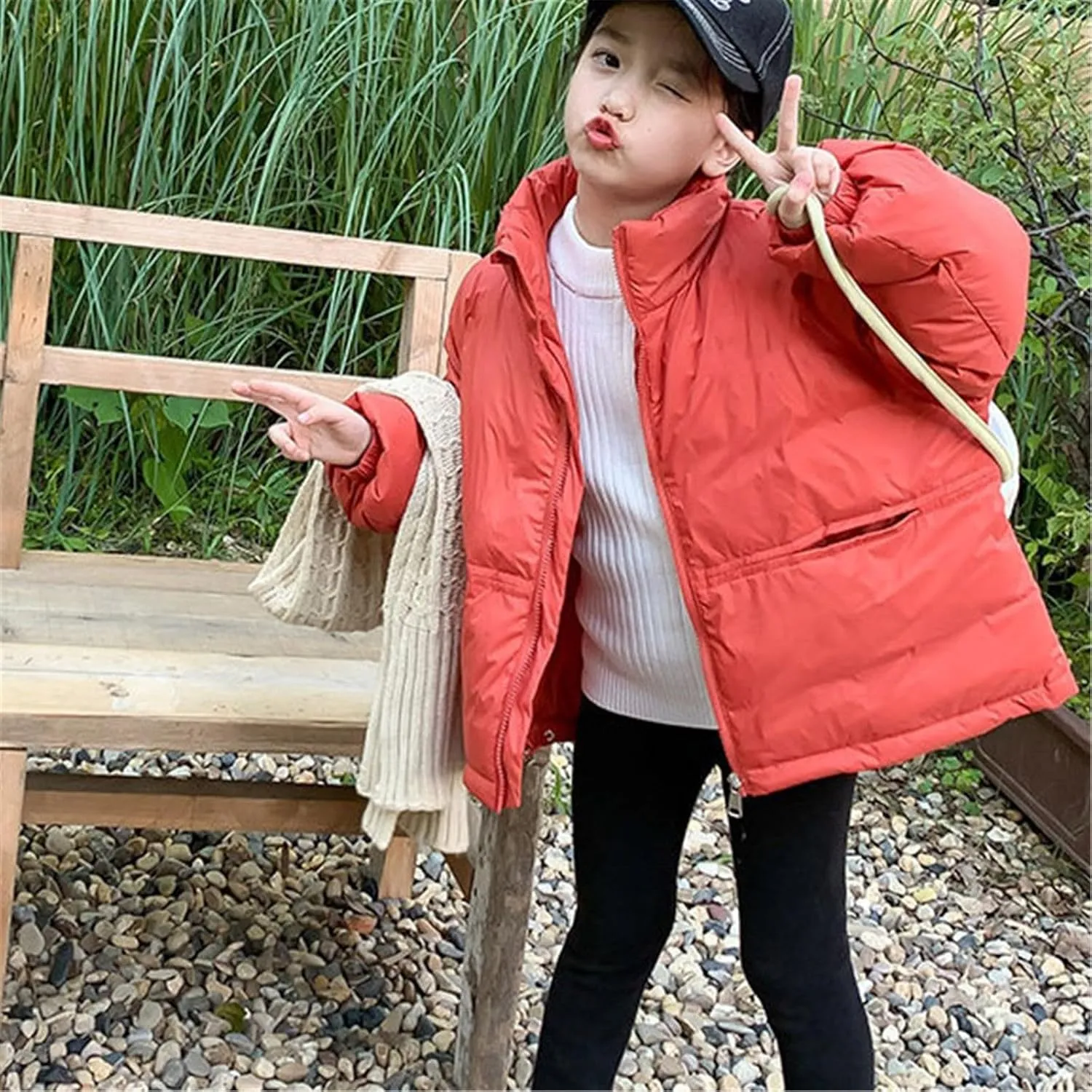Winter Coat for 18 Months Boy Winter Warm Thick Solid Cotton Long Sleeve Padded Jacket Coat Clothes