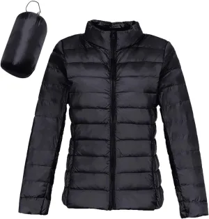 Winter Coats for Women Fashion Solid Long Sleeve Puffer Jacket Lightweight Recycled Down Coat 2024 Insulation Outwear