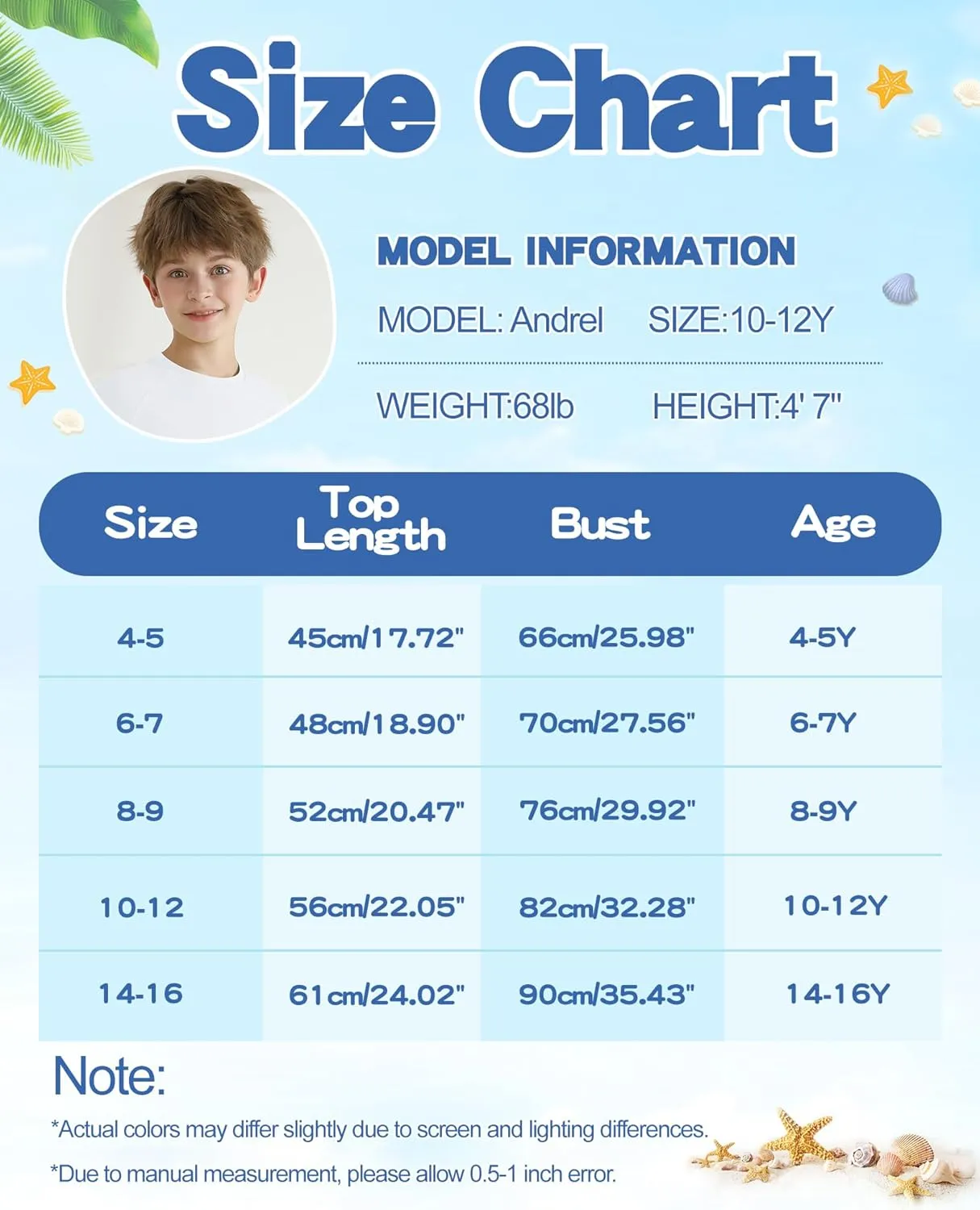 WISREMT Youth Kid Neon Shirt Boy Girl UPF 50  Rash Guard Quick Dry Athletic Long Sleeve T Shirt Sun Protection Water Swim Top