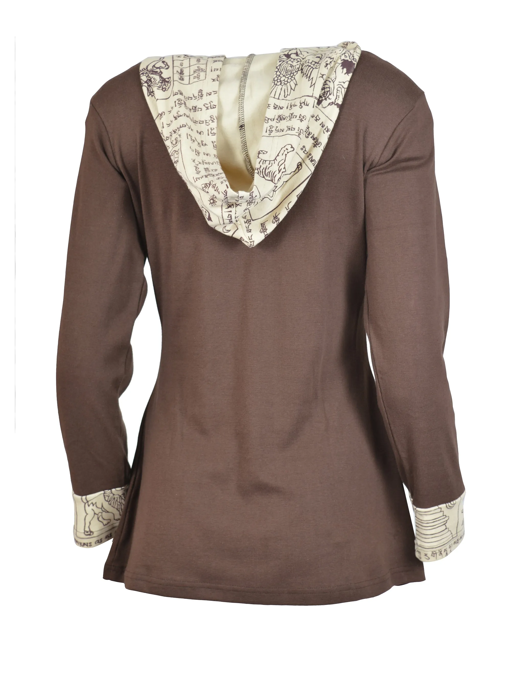 women-long-sleeved-hooded-t-shirt-with-mantra-print