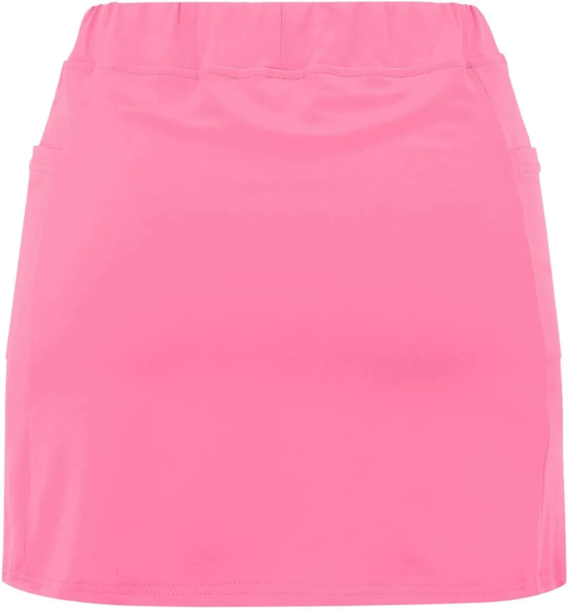 Womens Athletic Skorts Elastic High Waisted Tennis Skirts with Shorts Cute Preppy Mini Skirt with Pockets Casual Yoga Skort