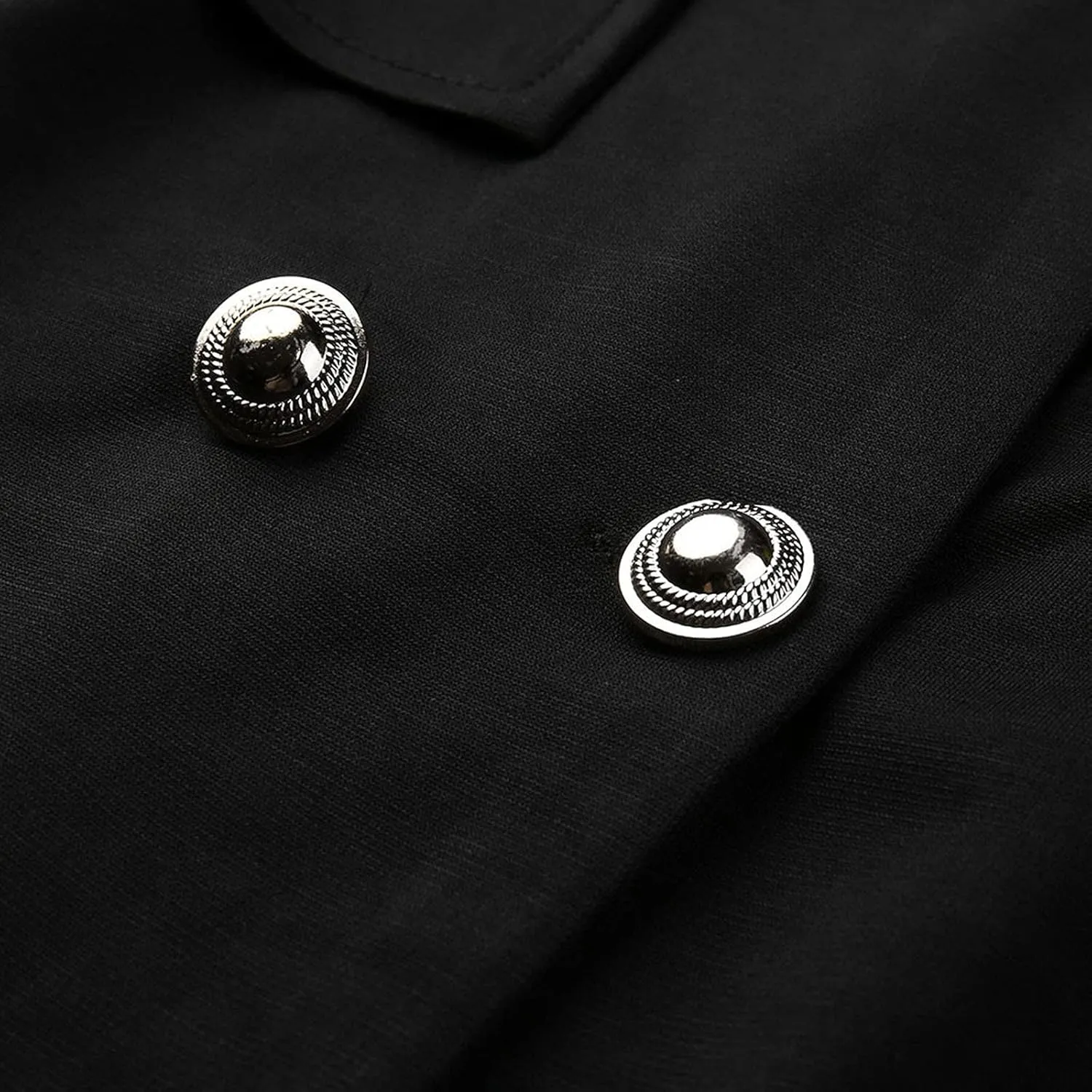 Women's Fashion Double Breasted Trench Coat Solid Color Slim Jacket Pocket Decoration Long Dress Tan Fleece