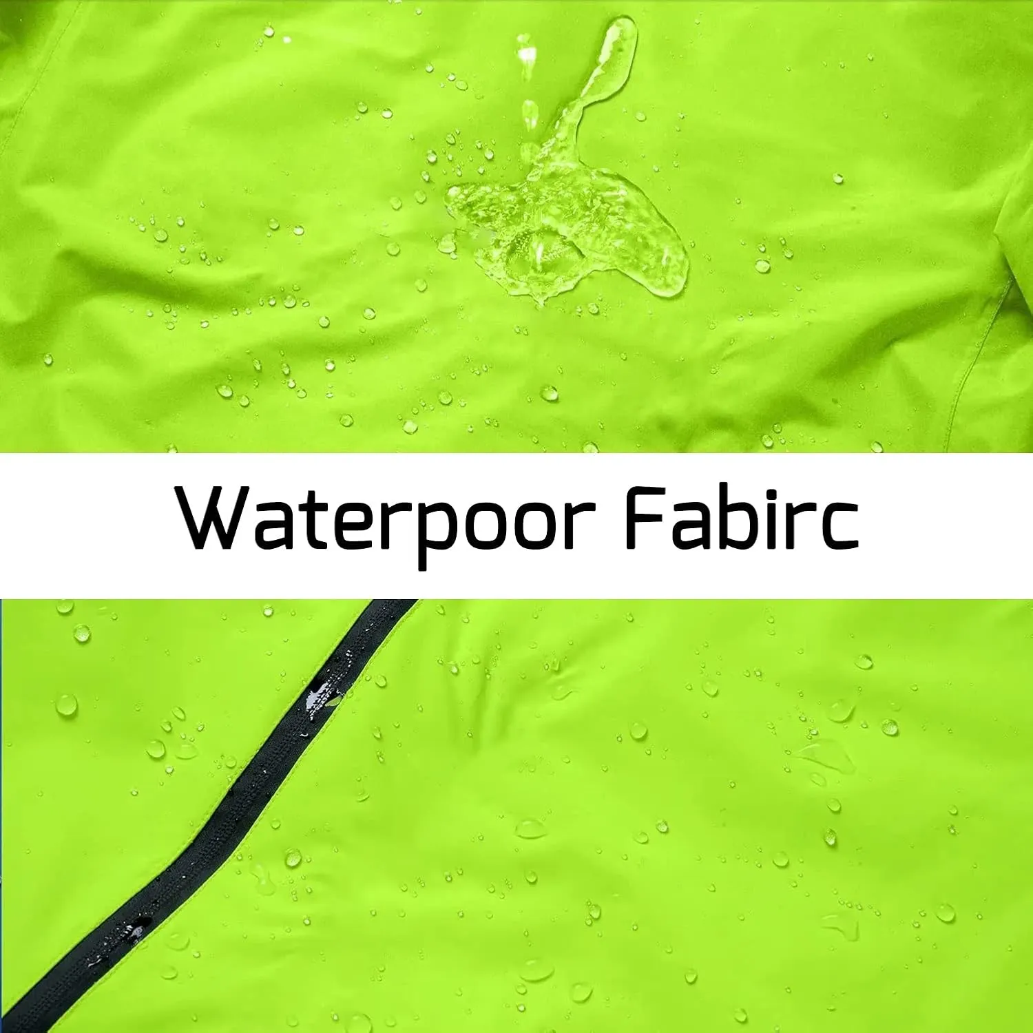 Wulibike Cycling Jackets for Men, Reflective Running Jacket Men Winter Warm Thermal Cycling Clothing Full Zip with Pockets