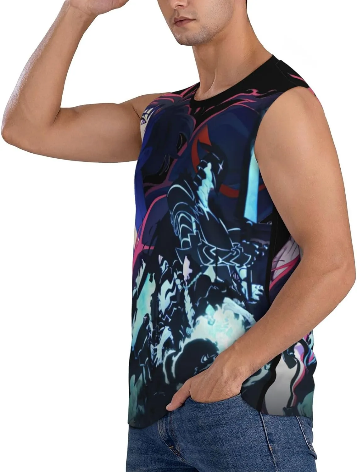 Youth & Adult Men's Tank Tops Muscle Sleeveless T-Shirt Beautiful Daily Shirt