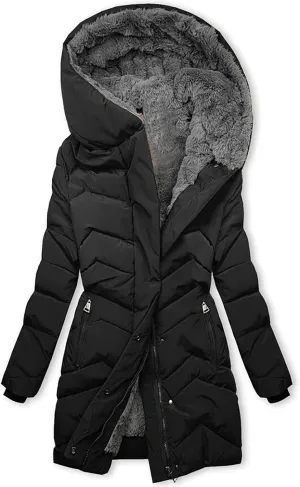 Zip Up Winter Coats for Women Jacket with Long Sleeves for Autumn and Winter Womens Quilted Pullover Puffer Jacket
